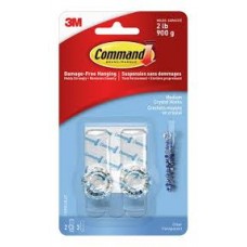 3M 17095CLR-ES Command Clear M Crystal Hook