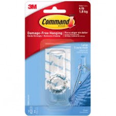 3M 17096CLR-ES Command Clear L Crystal Hook