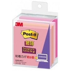 3M 654SS-MC-7 超強黏貼便條紙 3