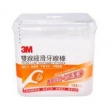 3M DDFH3 雙線牙線棒 盒裝 124枝/盒